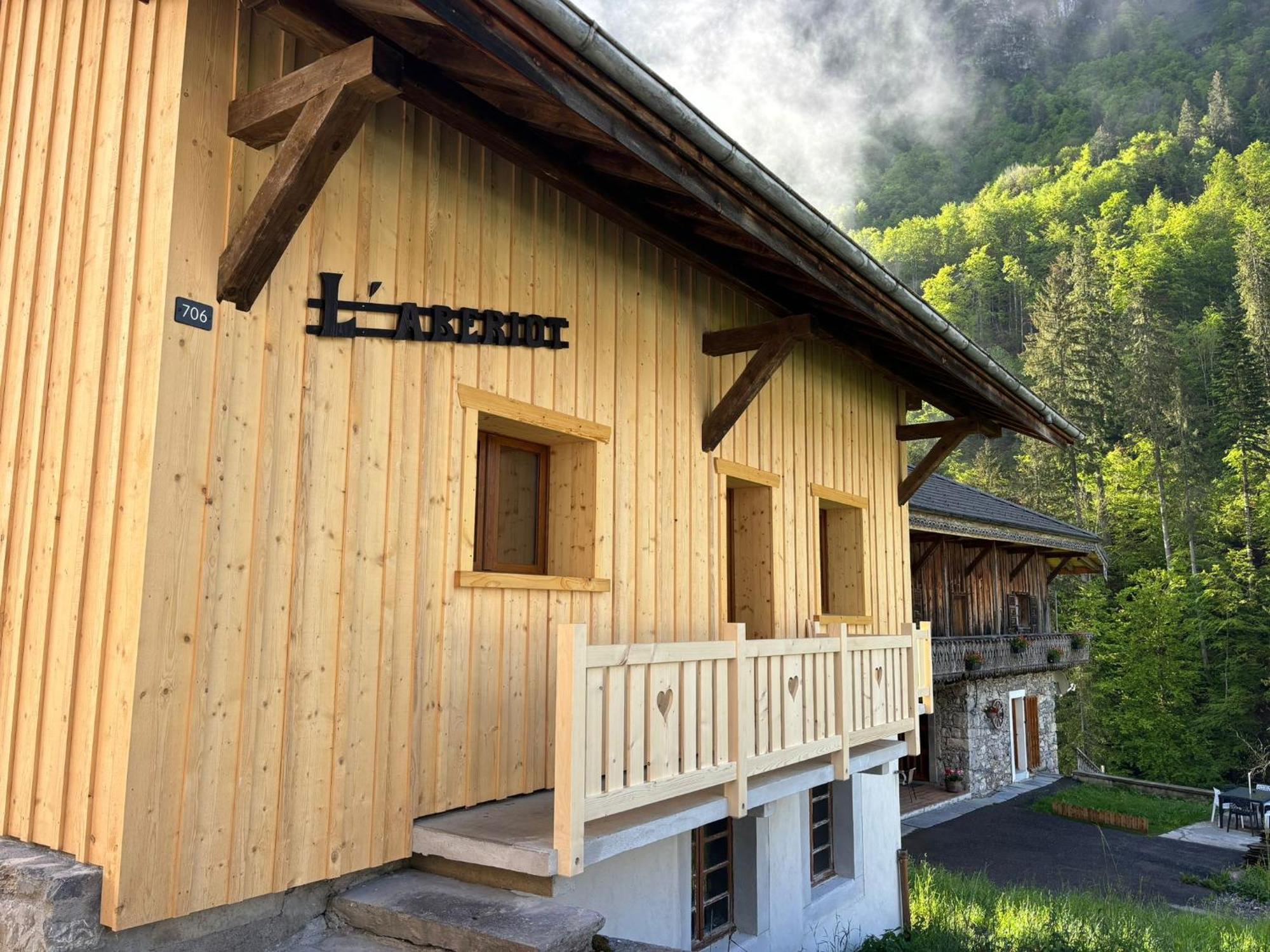 Chalet L'Aberiot Montriond Exterior foto